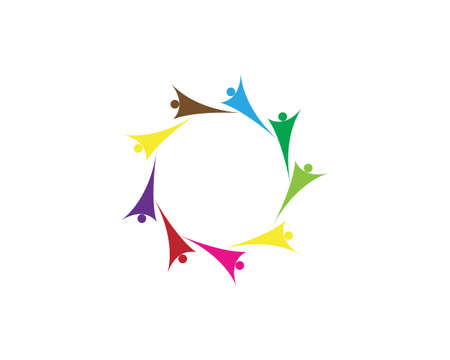 community care Logo template vector - Vectorのイラスト素材