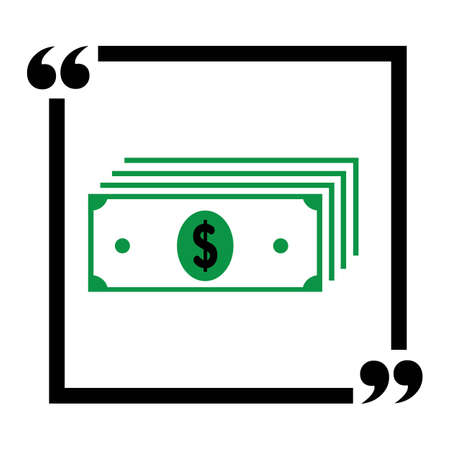 dollar money vector icon illustration design template - vectorのイラスト素材