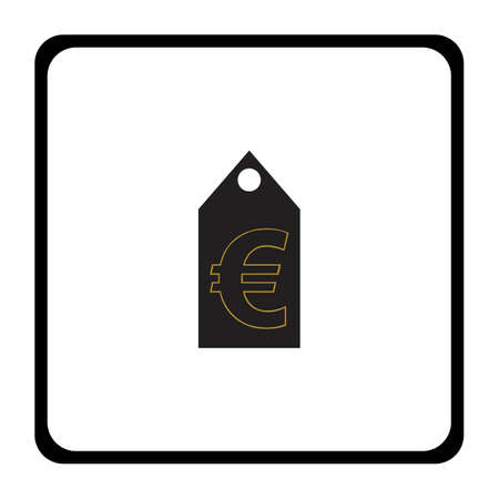 euro money vector icon illustration design template - vectorのイラスト素材