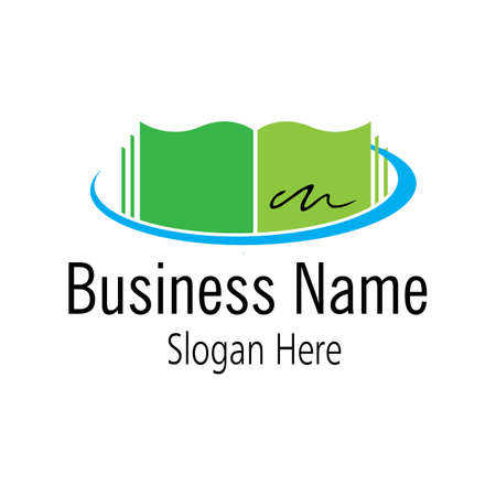 book logo and bookstore icon vector design template
Book Logo Template vector Illustration designのイラスト素材