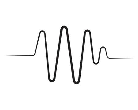 pulse logoのイラスト素材
