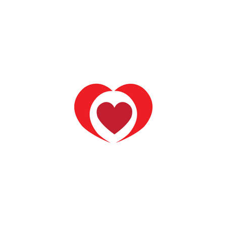 Heart Icon Vector. Perfect Love symbol. Valentine's Day signのイラスト素材