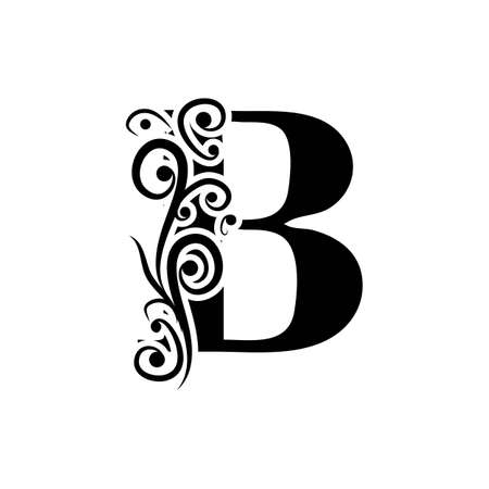 Letter B Logo Template vector icon designのイラスト素材