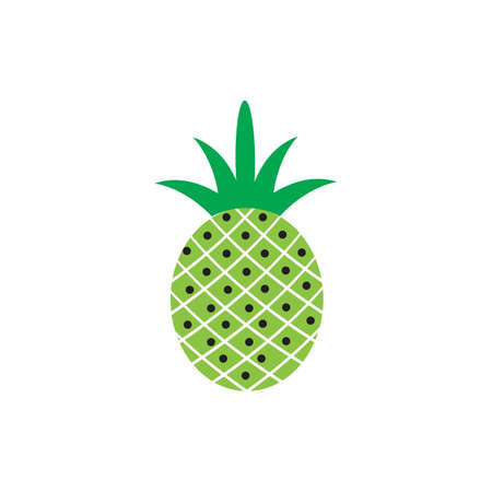 Pineapple Tropical Fruit Vector Illustration.
Pineapple logo template vector illustrationのイラスト素材