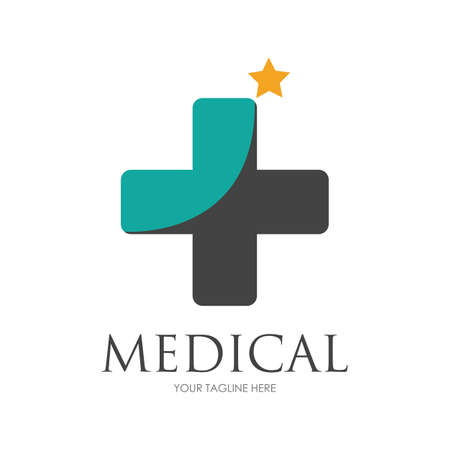 Health Medical Logo template vector illustration designのイラスト素材