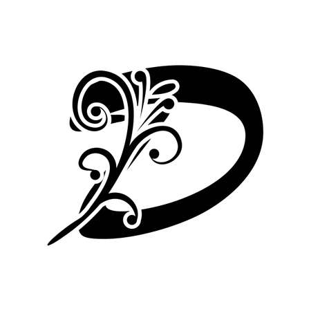 Letter D Logo Template vector icon designのイラスト素材
