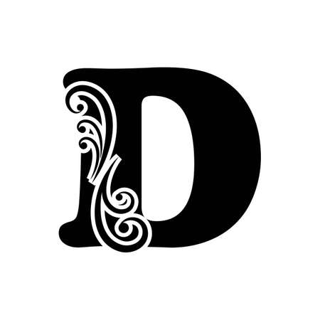 Letter D Logo Template vector icon designのイラスト素材