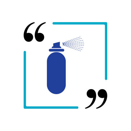 spray paint  vector illustration icon Template designのイラスト素材