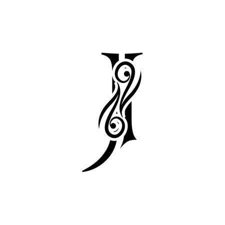 Letter J Logo Template vector icon designのイラスト素材