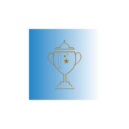trophy icon vector illustration design templateのイラスト素材