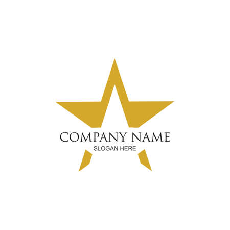 Star icon Template vector illustration designのイラスト素材