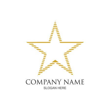 Star icon Template vector illustration designのイラスト素材