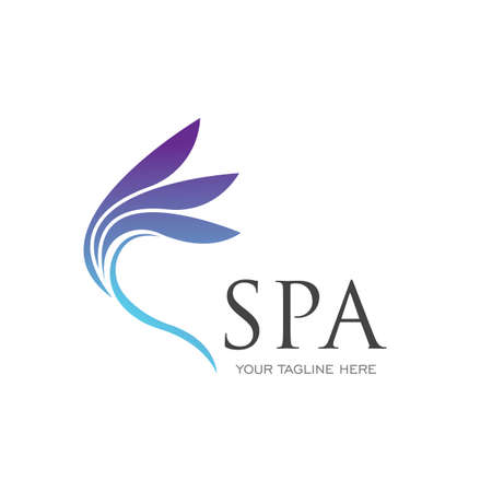 spa illustration design templateのイラスト素材