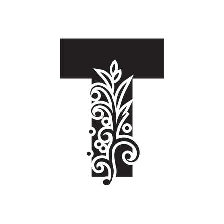 Letter T Business corporate abstract unity vector logo design templateLetter T Logo Template vector icon designのイラスト素材
