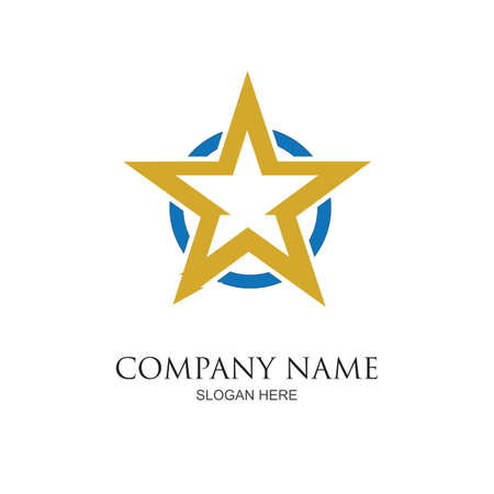 Star icon Template  illustration designのイラスト素材