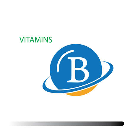 Vitamin A multi supplement icons vector illustration design templateのイラスト素材