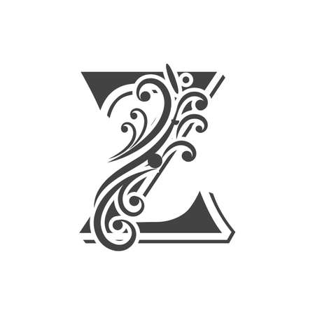 Letter Z Business corporate abstract unity vector logo design templateLetter Z Logo Template vector icon designのイラスト素材