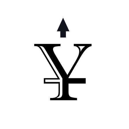 yuan china money vector icon illustration design template - vectorのイラスト素材