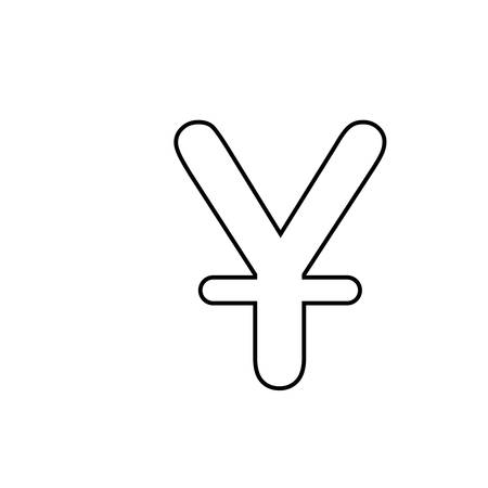 yuan china money vector icon illustration design template - vectorのイラスト素材