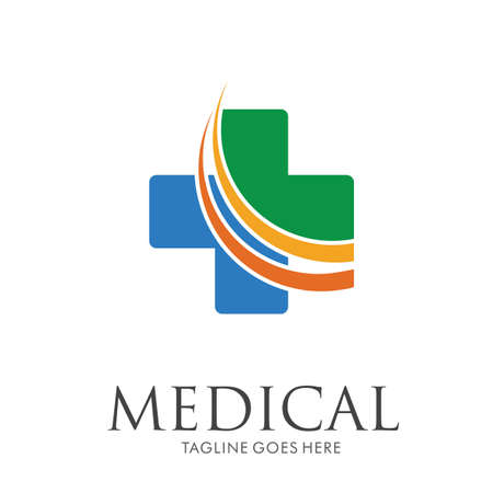 Health Medical Logo template vector illustration designのイラスト素材