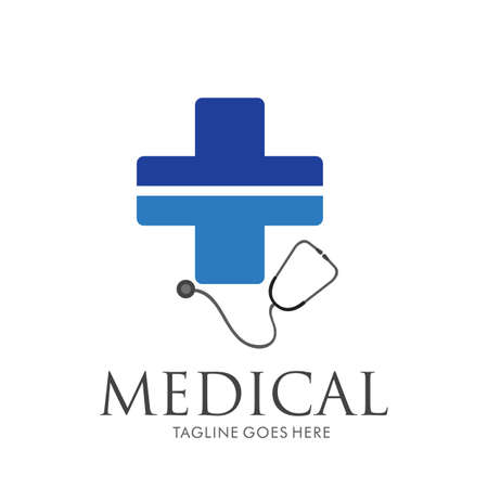 Health Medical Logo template vector illustration designのイラスト素材