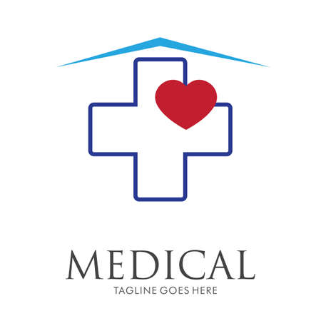 Health Medical Logo template vector illustration designのイラスト素材