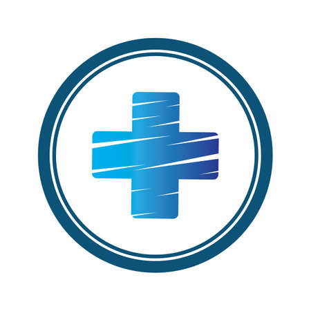 Health Medical Logo template vector illustration designのイラスト素材