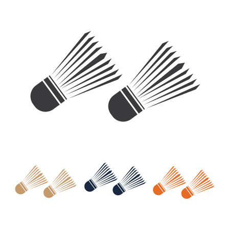 Shuttlecock vector illustration
Badminton Logo Icon Templateのイラスト素材