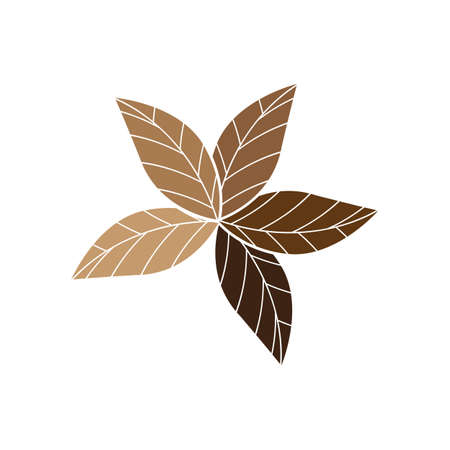 tobacco leaf logo illustration design template - vectorのイラスト素材