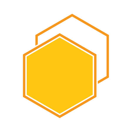 Honeycomb background texture illustration designのイラスト素材