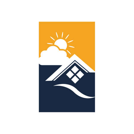 House logo vector illustration designのイラスト素材