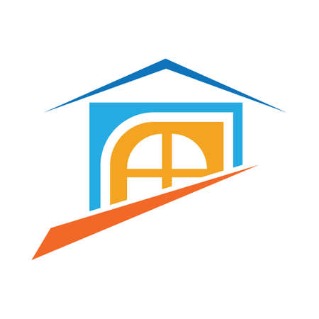 House logo vector illustration designのイラスト素材