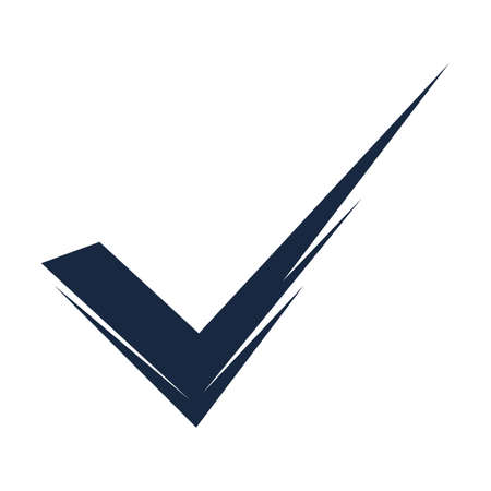 check mark icon vector illustration design templateのイラスト素材