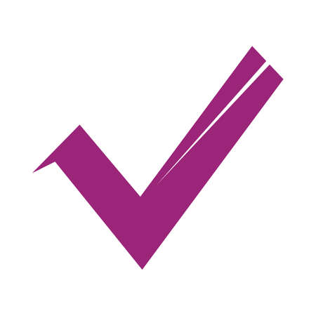 check mark icon vector illustration design templateのイラスト素材