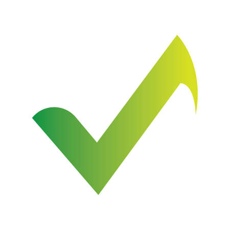 check mark icon vector illustration design template