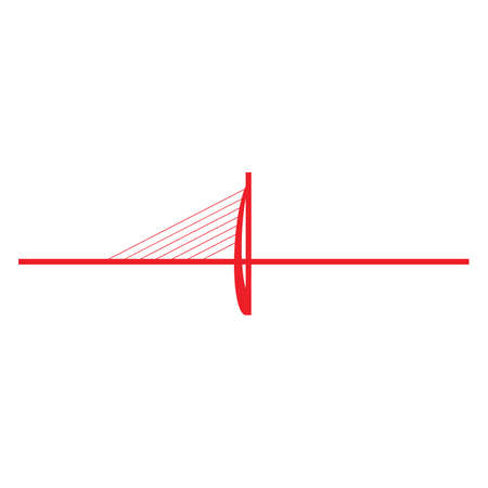 Bridge Logo Template vector icon illustration design