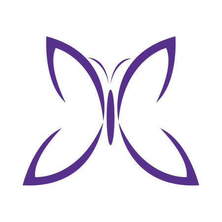 Beauty Butterfly Vector icon designのイラスト素材