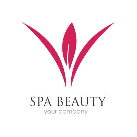 spa logo vector illustration design templateのイラスト素材