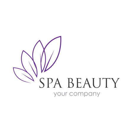 spa logo vector illustration design templateのイラスト素材