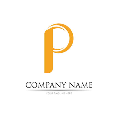 Letter P Business corporate abstract unity vector logo design template
Letter p Logo Template vector icon designのイラスト素材