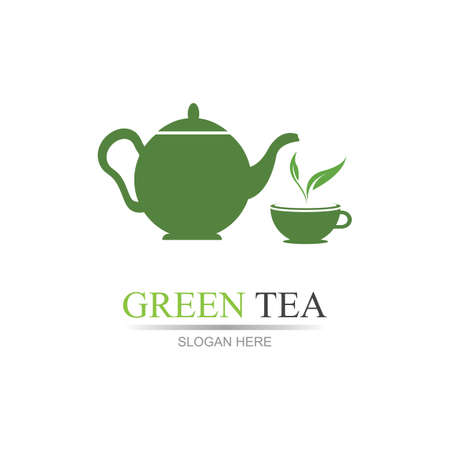 leaf shoots green organic tea mug leaf logo symbol design idea
Green tea vector logo template. Design with leaf and cup symbol.のイラスト素材