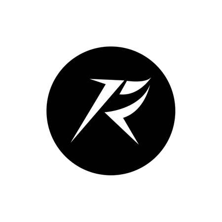 creative Letter R   Template vector icon designのイラスト素材