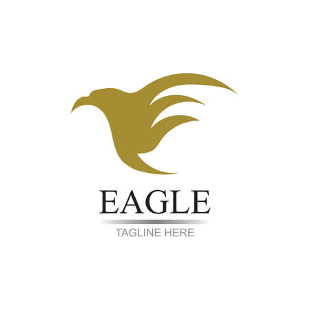 eagle logo vector illustration design template - vectorのイラスト素材
