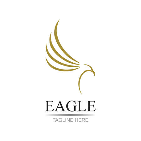 eagle logo vector illustration design template - vectorのイラスト素材