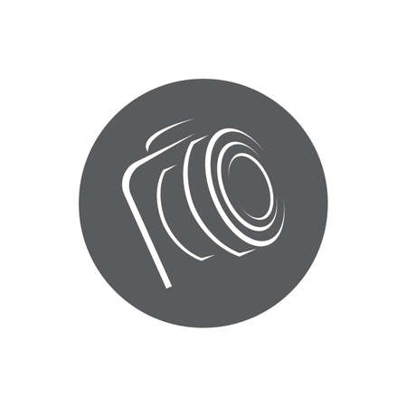 photography logo vector illustration design templateのイラスト素材