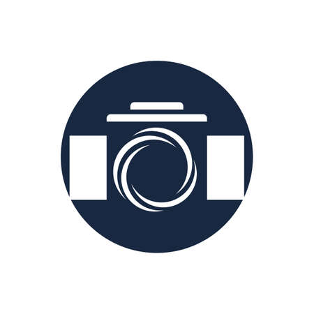 photography logo vector illustration design templateのイラスト素材