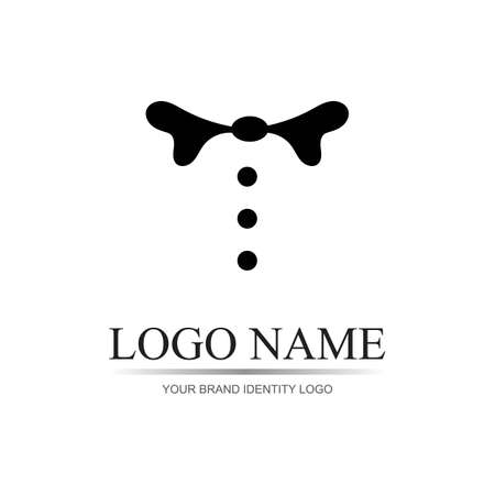 Tuxedo Logo template vector icon illustration design - Vectorのイラスト素材