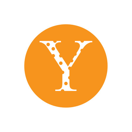 creative Letter Y Logo Template vector icon designのイラスト素材