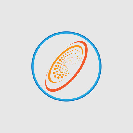 creative Innovation and technology company abstract vector logo templateのイラスト素材