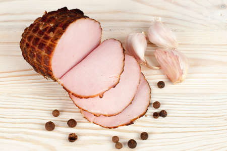 ham and spices
